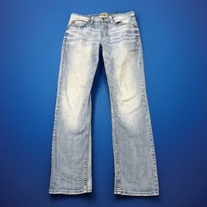 Moonshine Spirit Jeans Mens 32x34 (Fits 34x33) 120 Proof Slim Straight Western